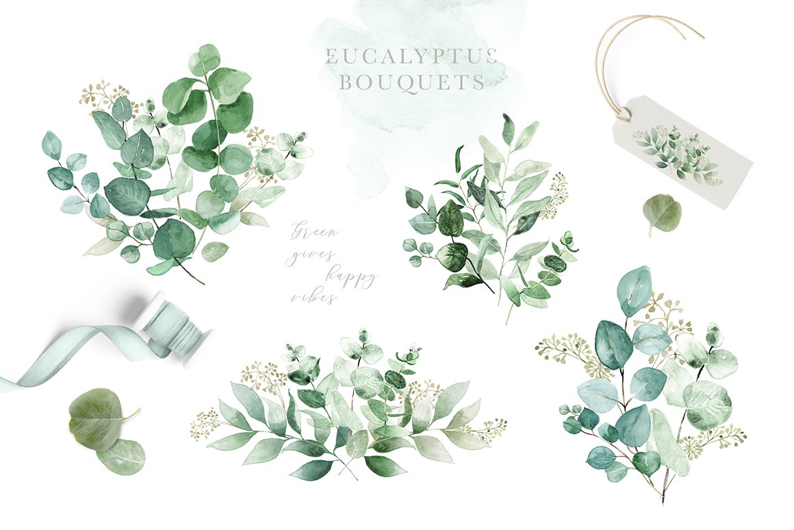 Scent of Eucalyptus - Graphic Set