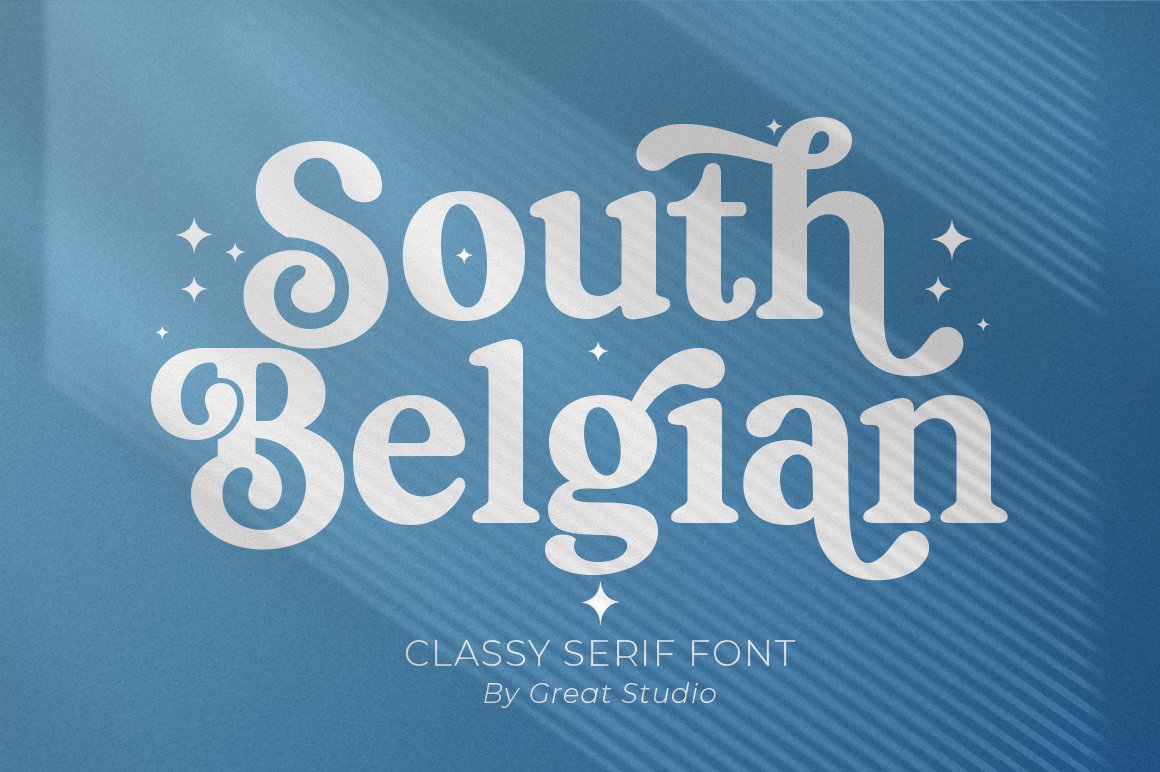 South Belgian - Classy Serif Font