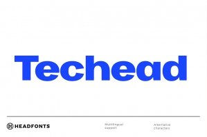Techead Sans Serif Font Family