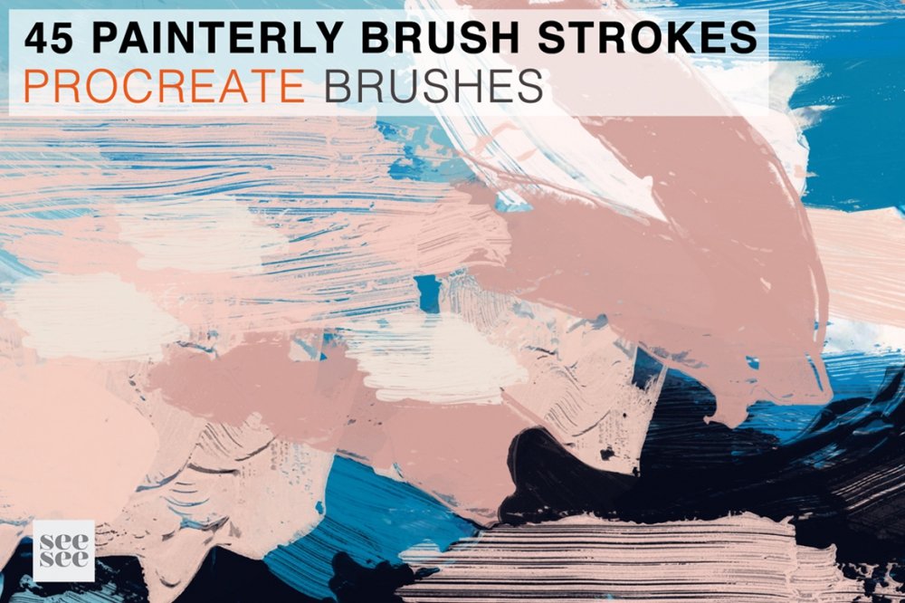 25 Procreate Stamp Brushes