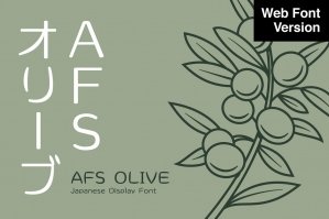 AFS Olive WOFF