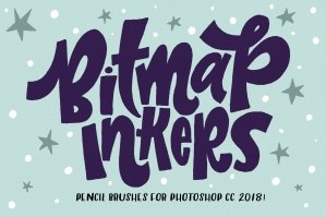 Bitmap Inkers for Photoshop CC 2018