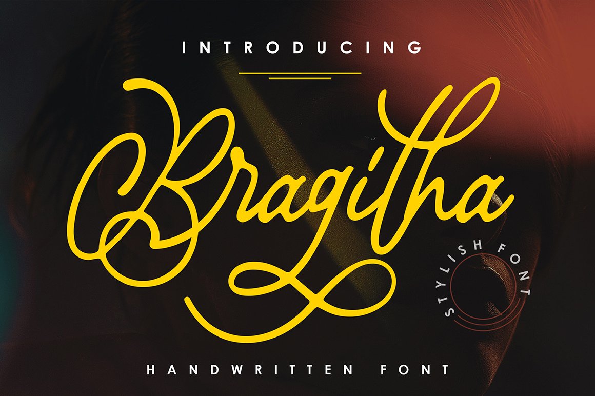 Bragitha - Stylish Font