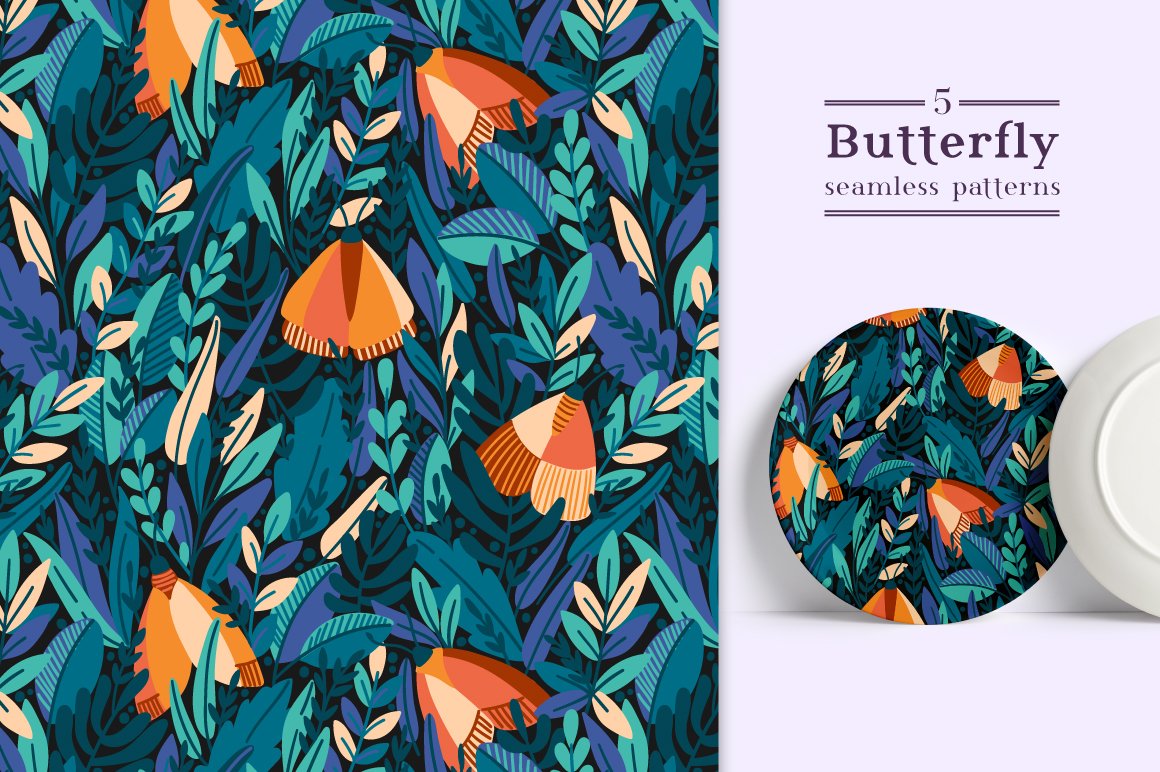 Butterfly Seamless Pattern