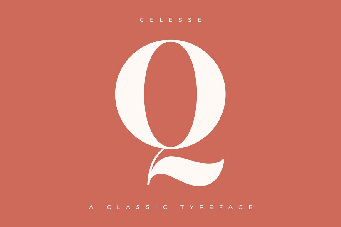 Celesse - A Classic Font + Free Logos