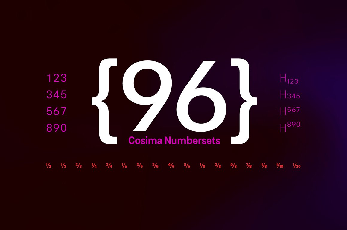 Cosima – Elegant Sans Serif Font Family