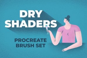 Dry Shaders Procreate Brush Set