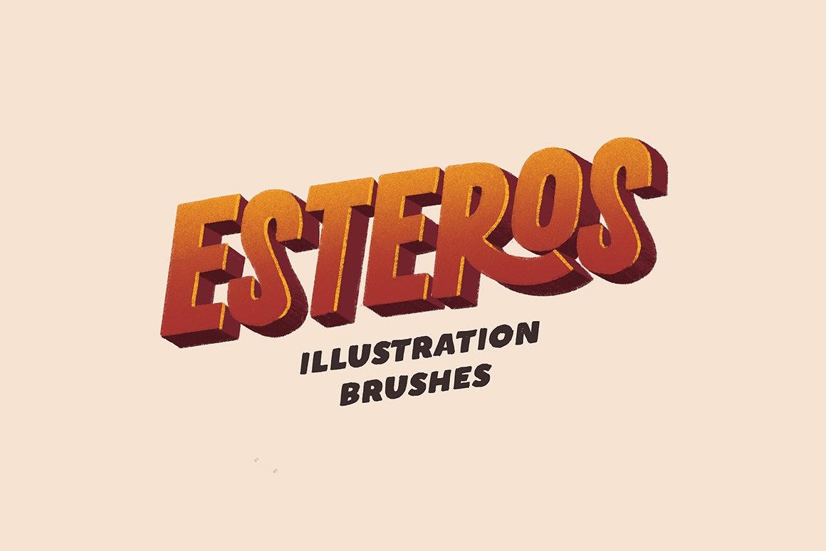 Eesteros - Procreate Illustration Brushes