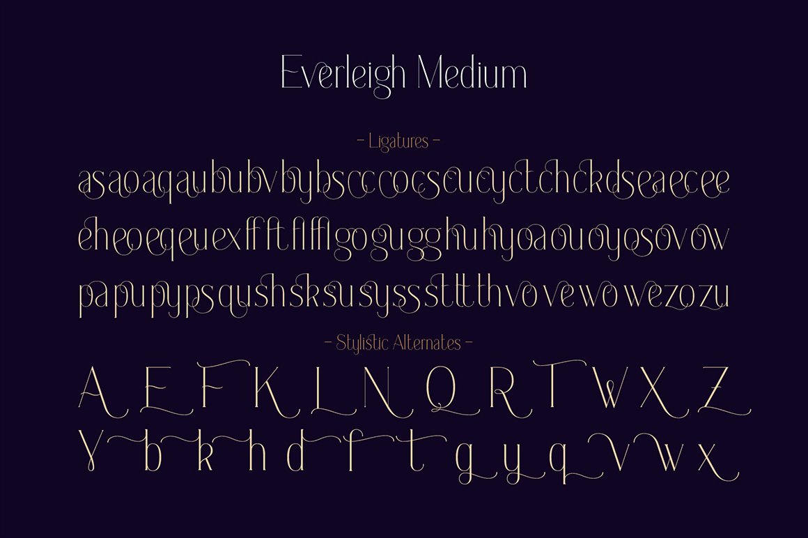 Everleigh Font Duo