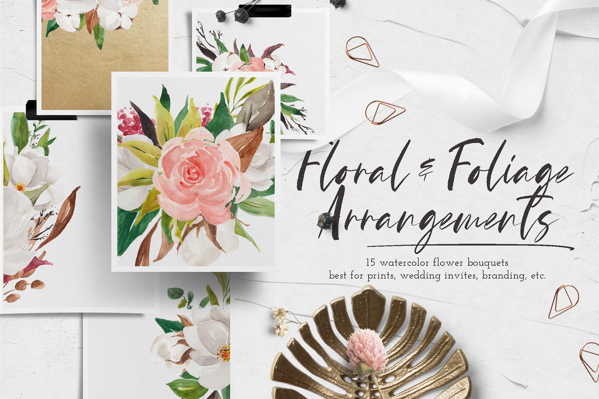 Floral & Foliage Illustration Pack