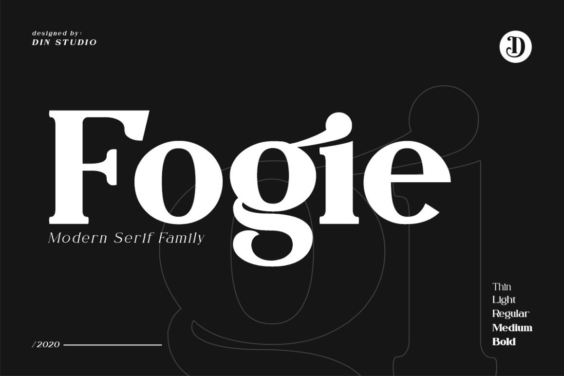 Fogie - Modern Serif Font