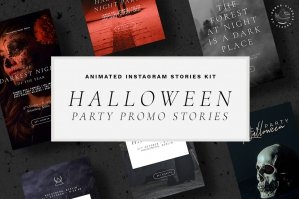 Halloween Animated Instagram Stories Templates