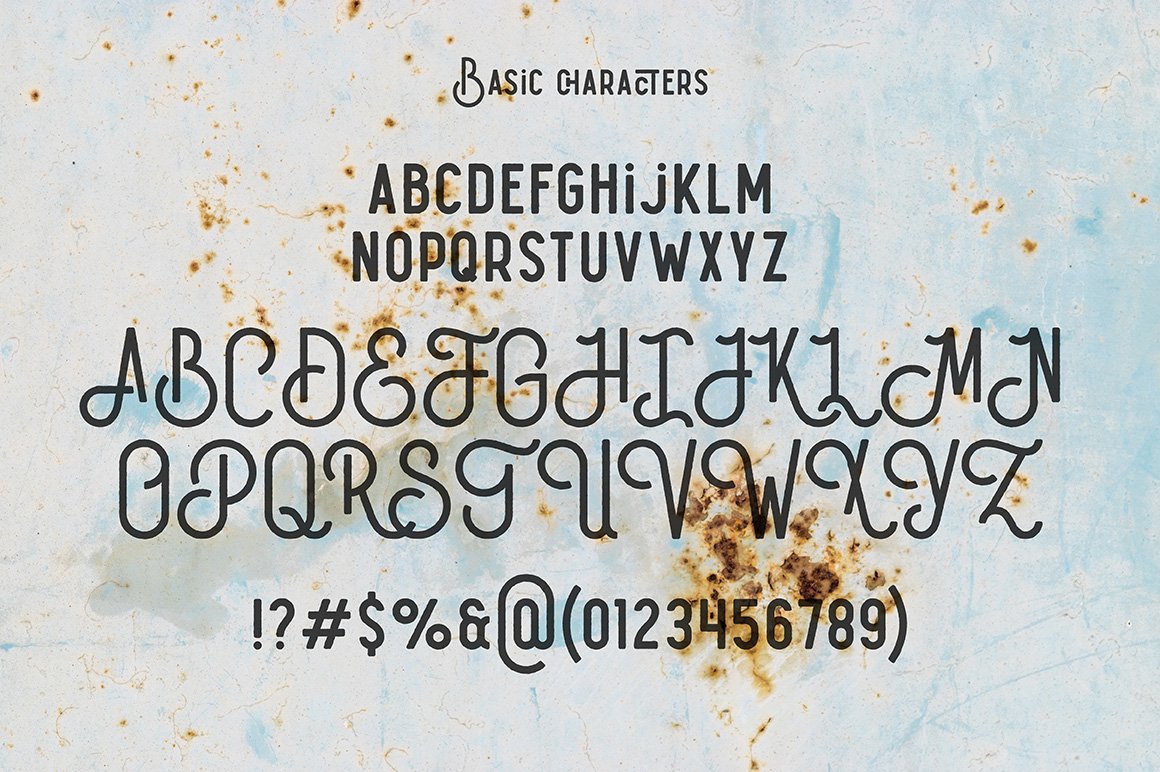 Humblest Font with Bonus Textures