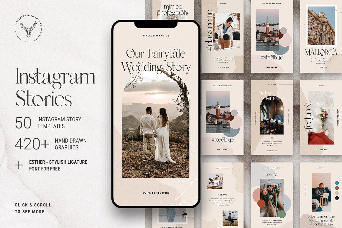 InstaFlow 50 Instagram Stories Pack