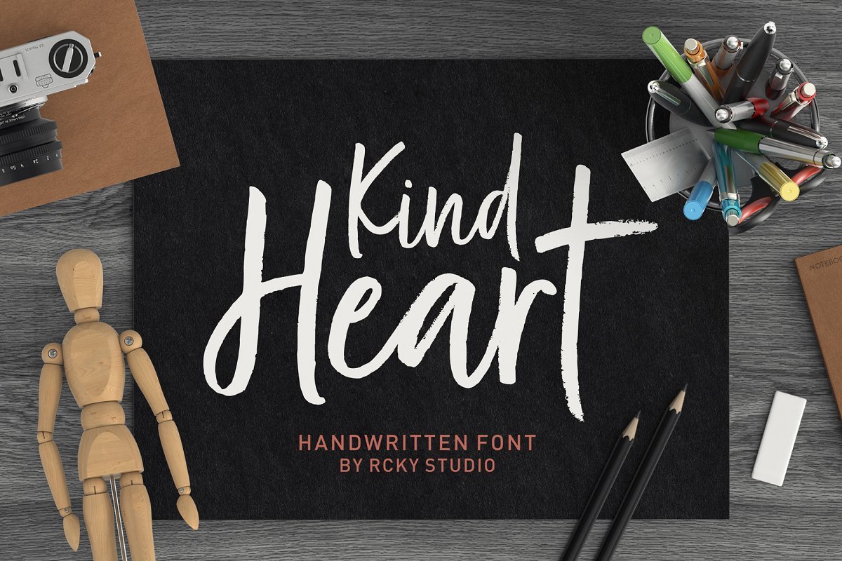 Kind Heart Font Duo