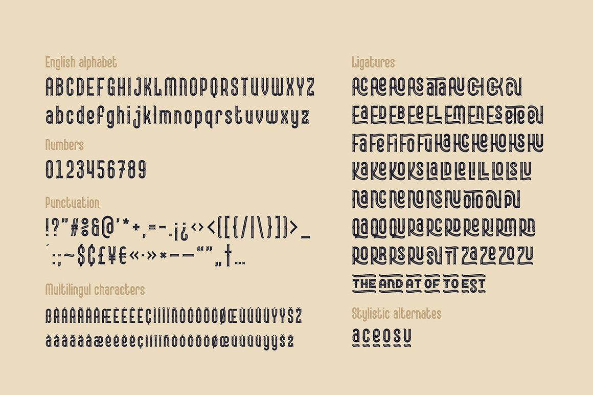 Lord Grayson Font and Template