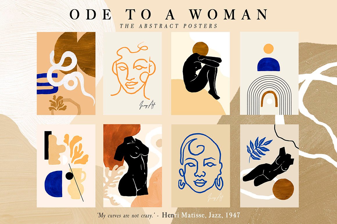 Ode to a Woman Postcard Set