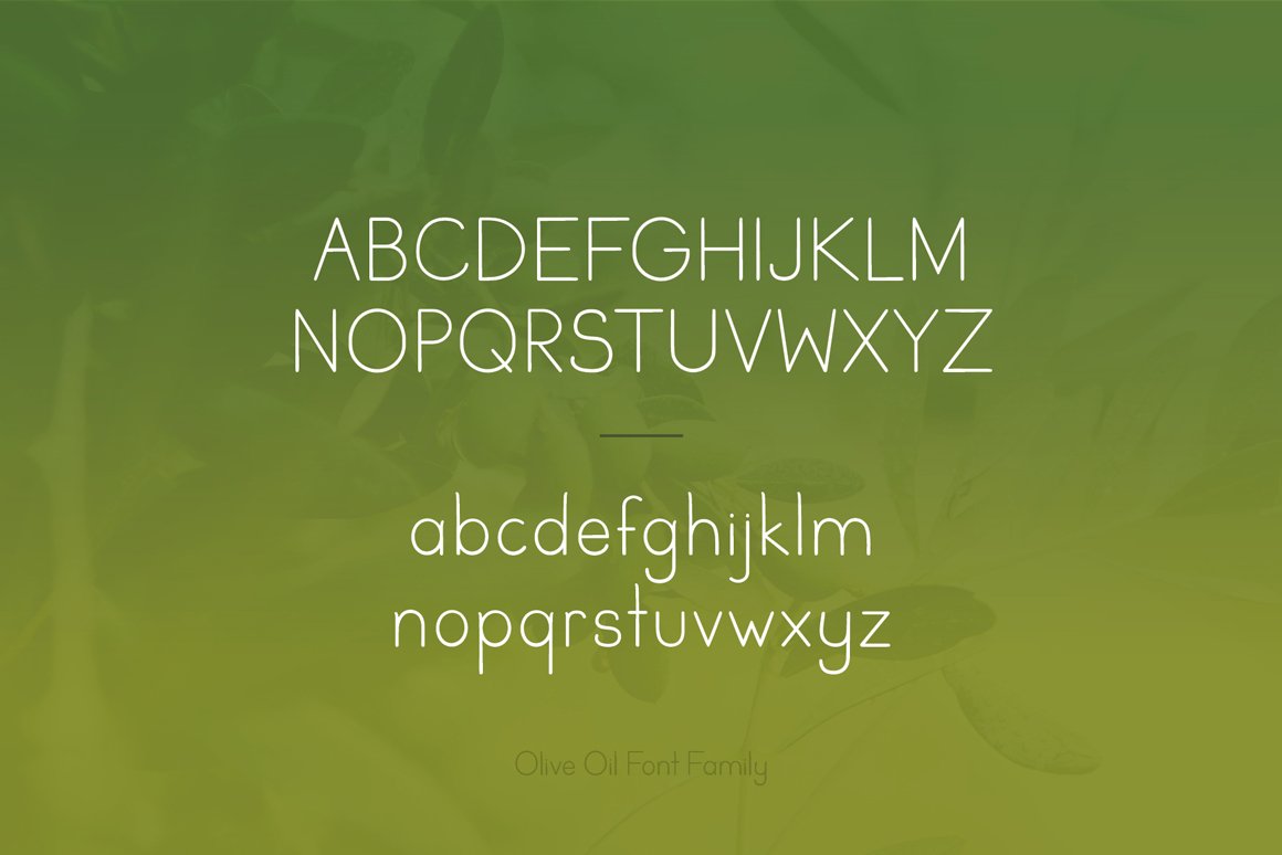 Olive Oil - Essential Sans Serif Family