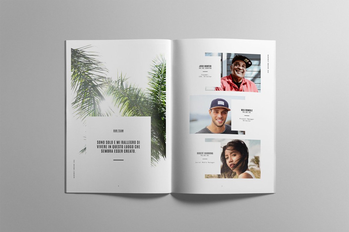 Rainforest Brochure/Portfolio Template