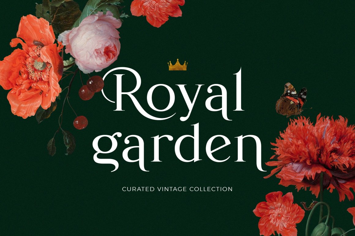 Royal Garden Curated Vintage Set