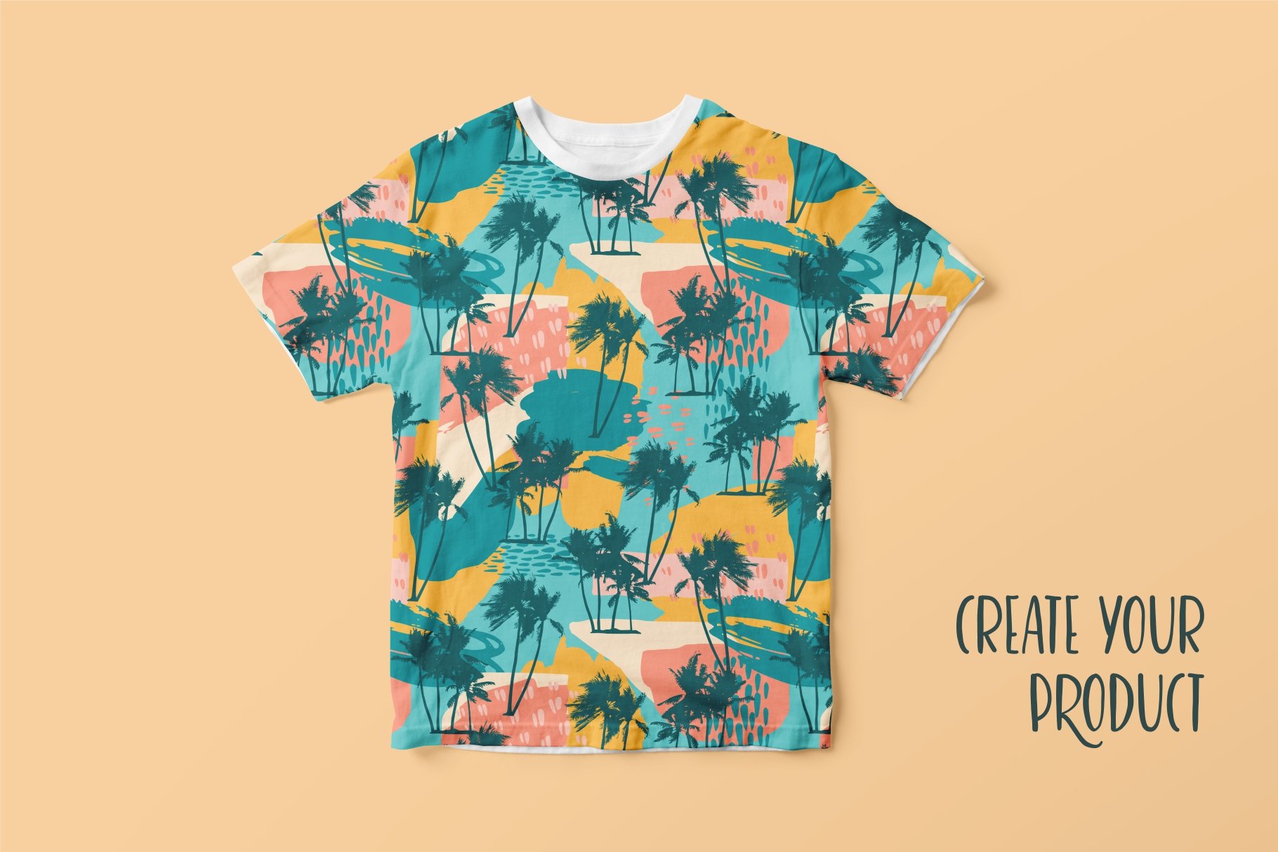 Tropical Painting No.3 - Seamless Patterns - Design Cuts
