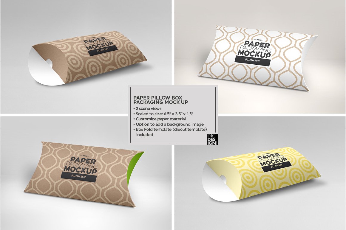 Volume 01: Paper Food Retail Packaging Mockups