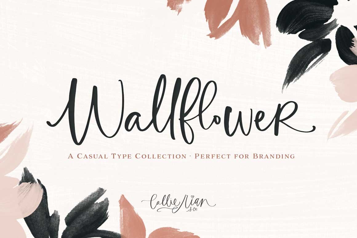 Wallflower Branding Type Collection
