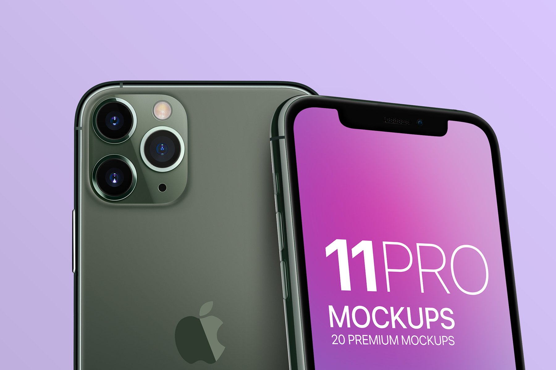 iPhone 11 Pro Display Mockups
