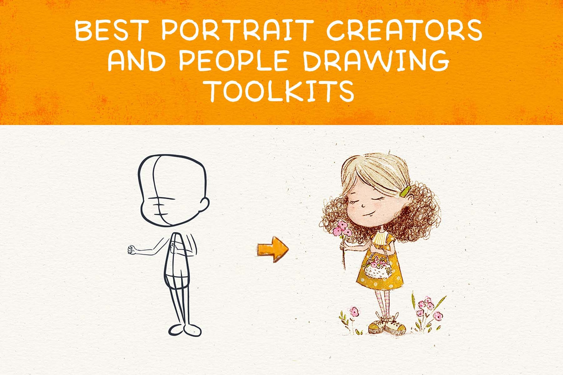 Best Portrait Creators and People Drawing Toolkits - Design Cuts