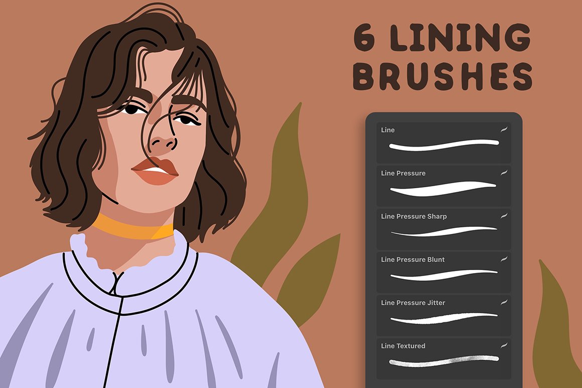 FeminiBrush - Procreate Illustration Brushes