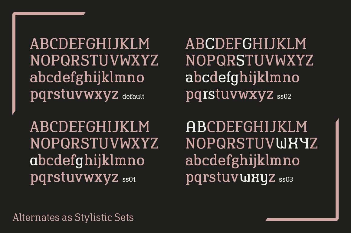 Finador Slab – A Soft Serif Font Family