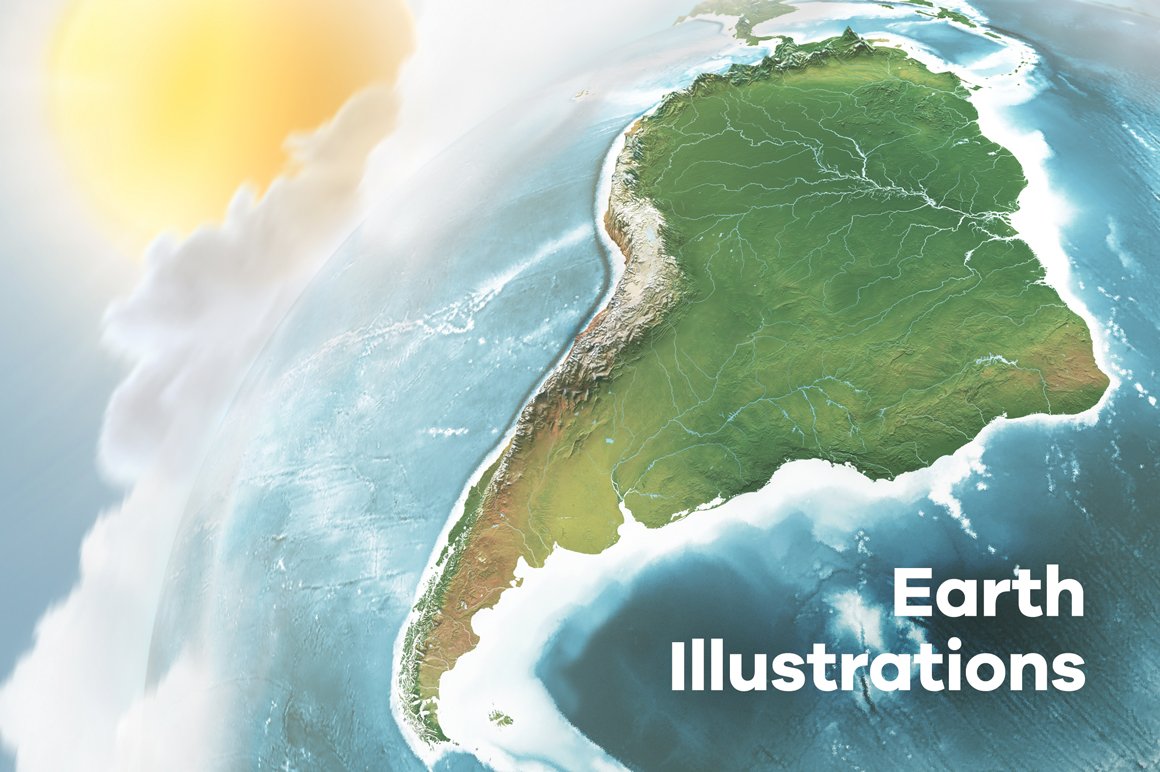 HD Earth Illustrations and Infographics