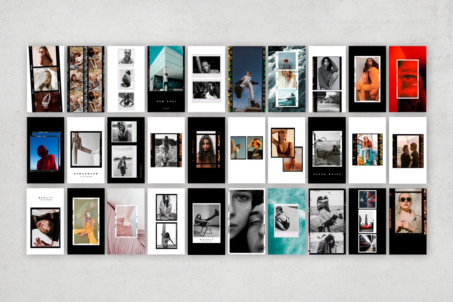 Kino - 110 Film Frames & Instant Instagram Stories