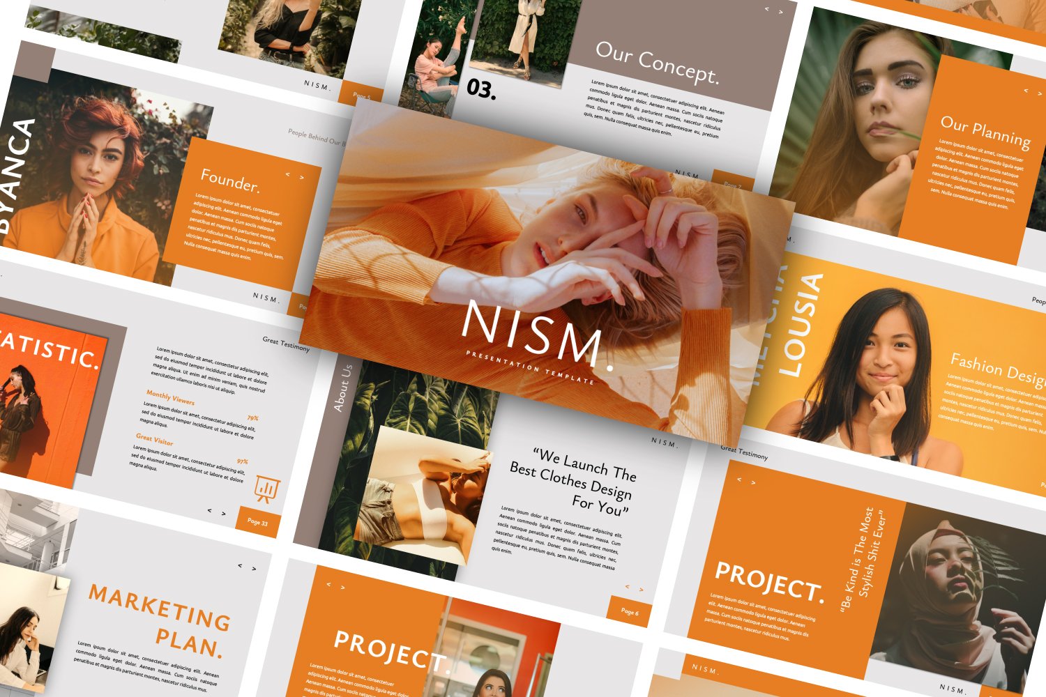 Nism Brand Google Slide