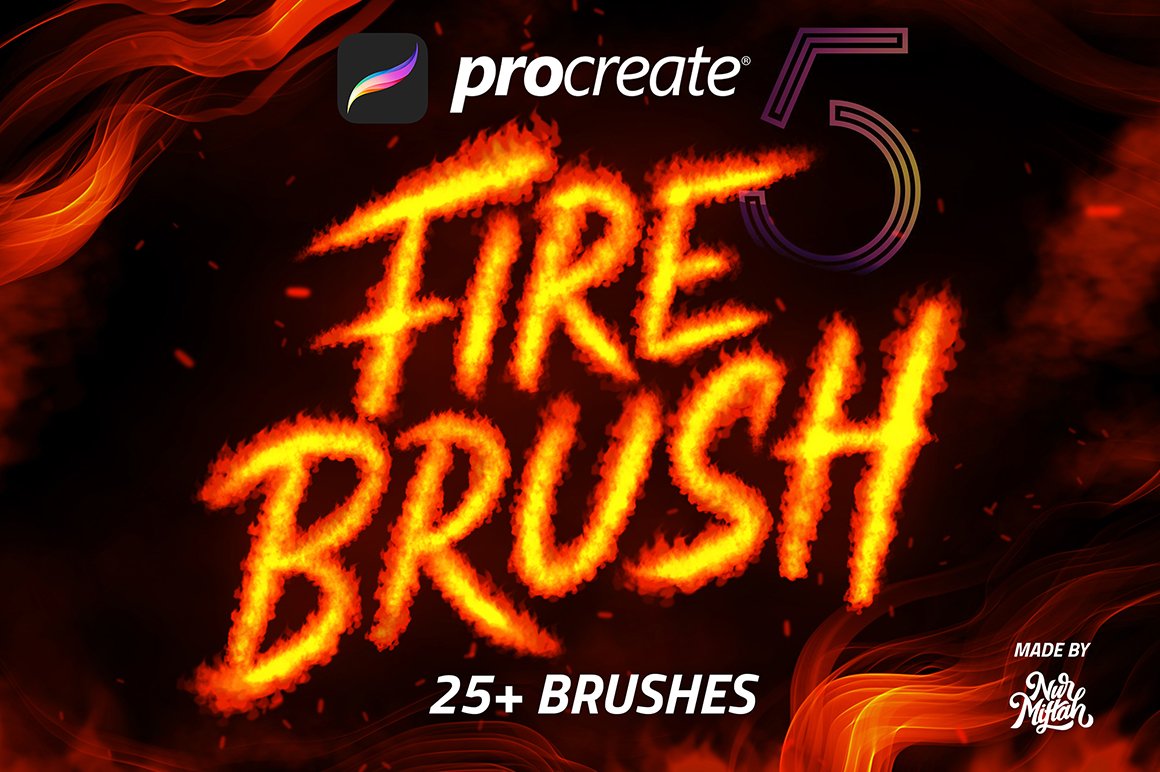 Procreate Fire Brushes