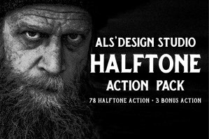 AL's Halftone Action Pack