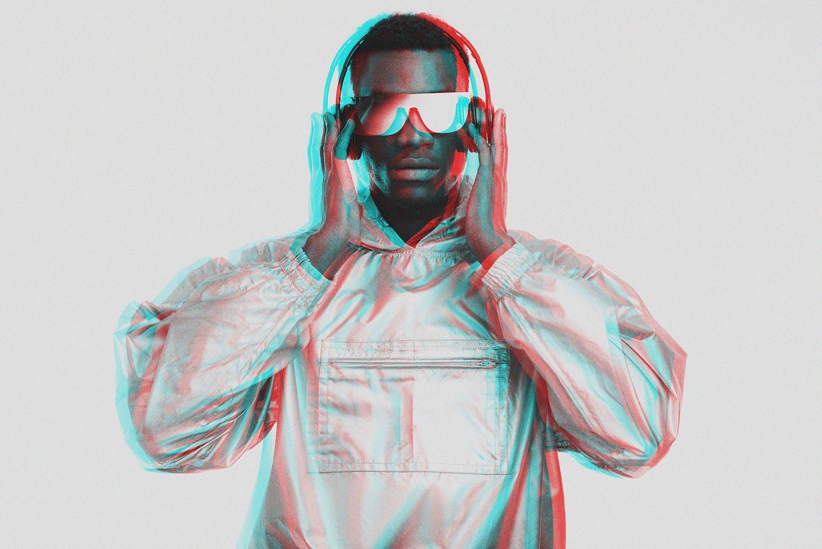 Anaglyph 3D Photoshop Effect