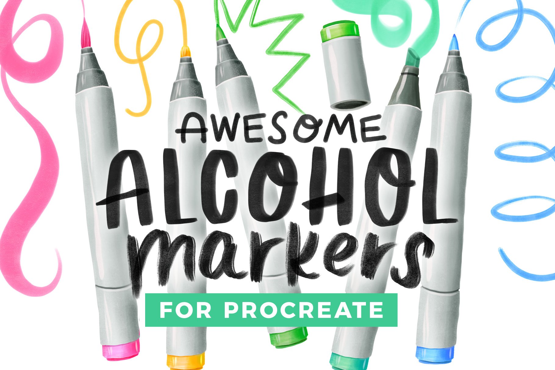 Awesome Alcohol Markers for Procreate