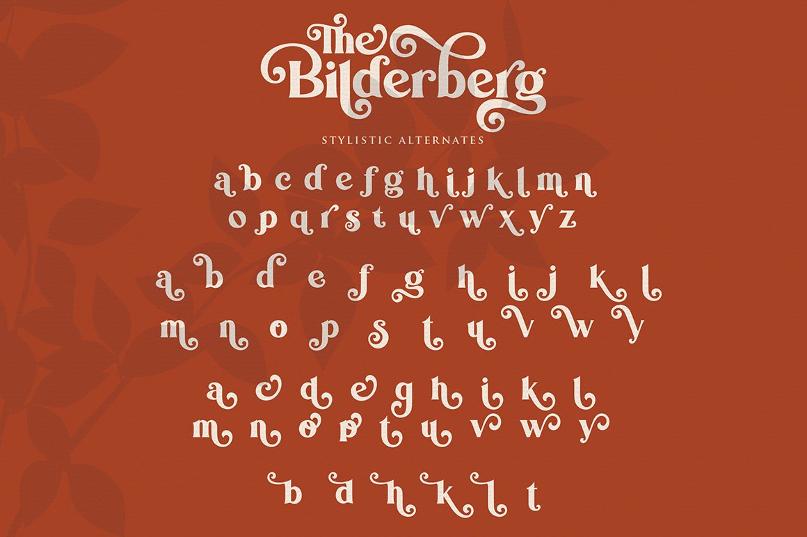 Bilderberg Luxury Bold Serif