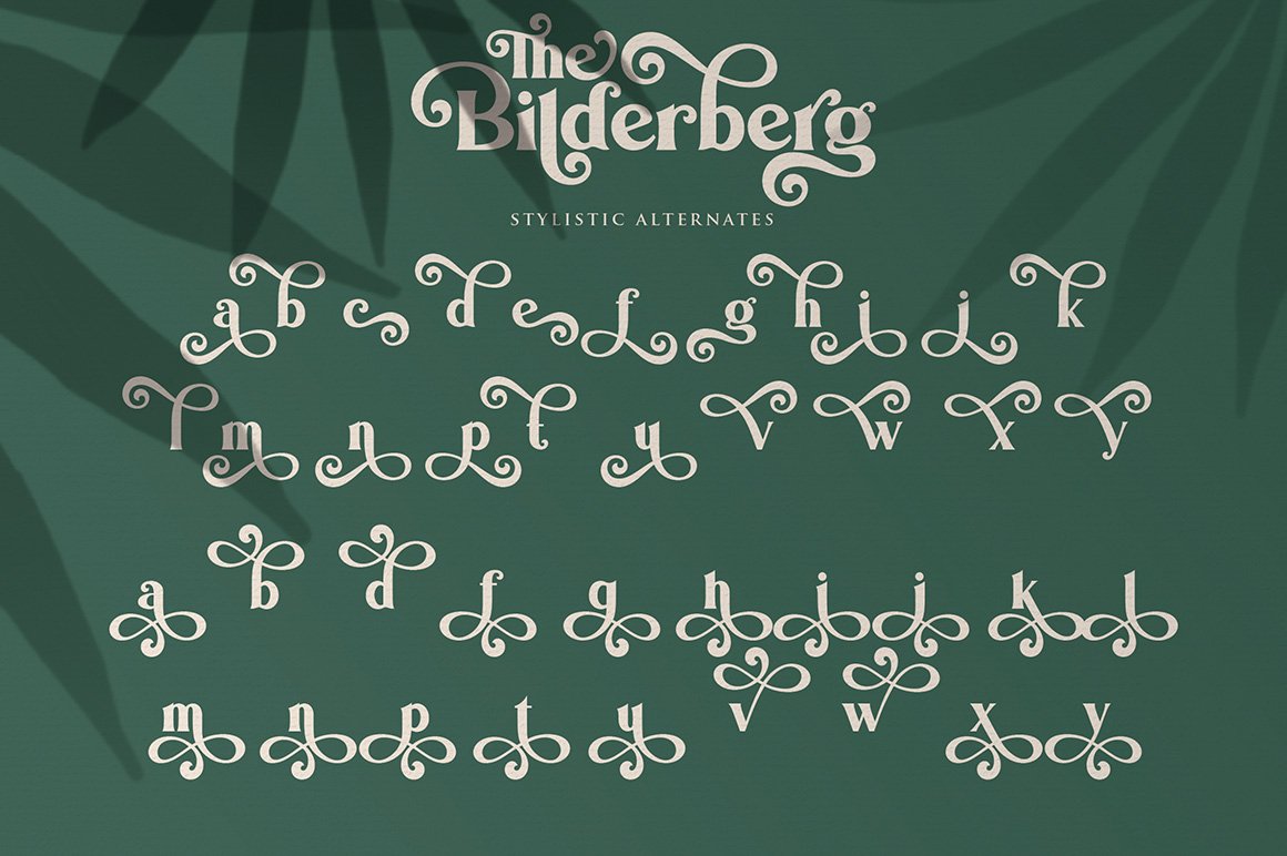 Bilderberg Luxury Bold Serif