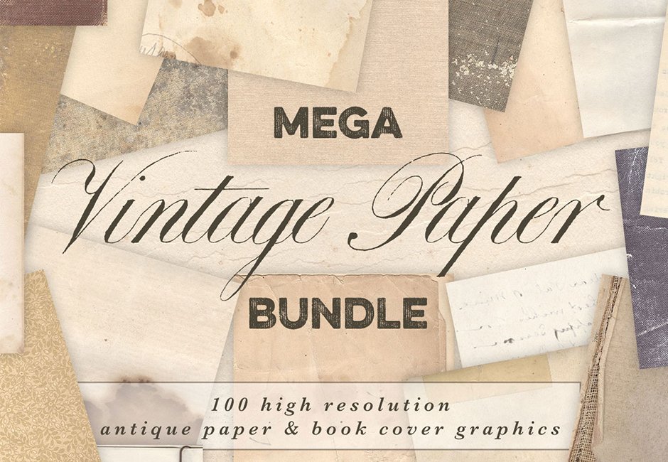 17 Old Paper Textures for Timeless Design Projects