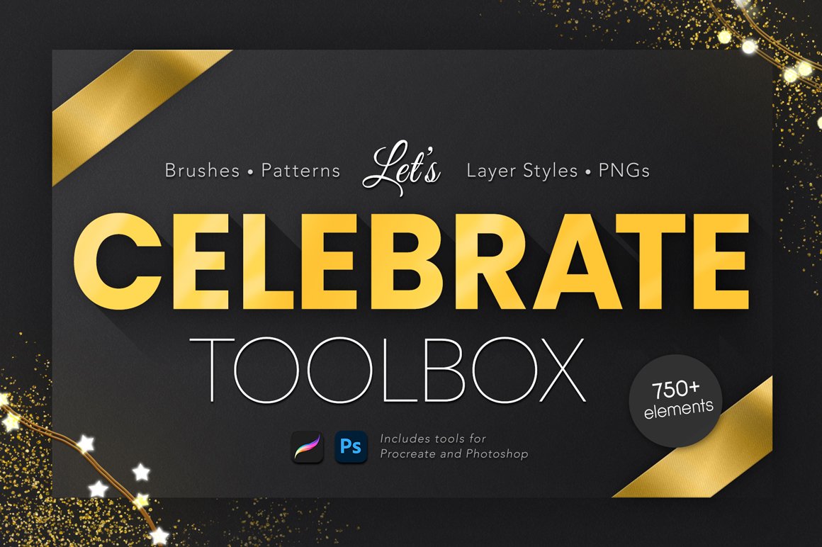 Let's Celebrate! Huge Design Toolbox