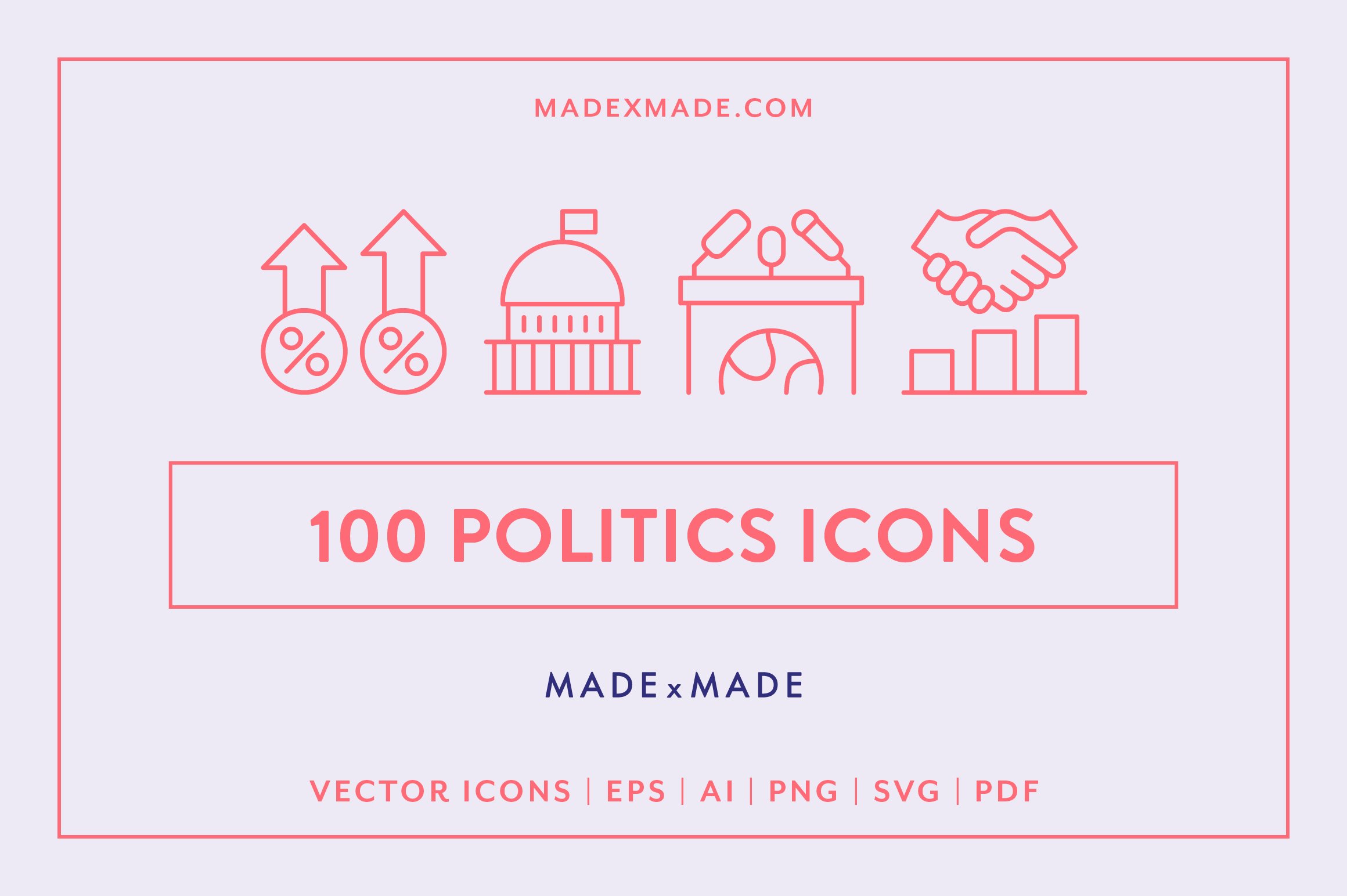Line Icons – Politics