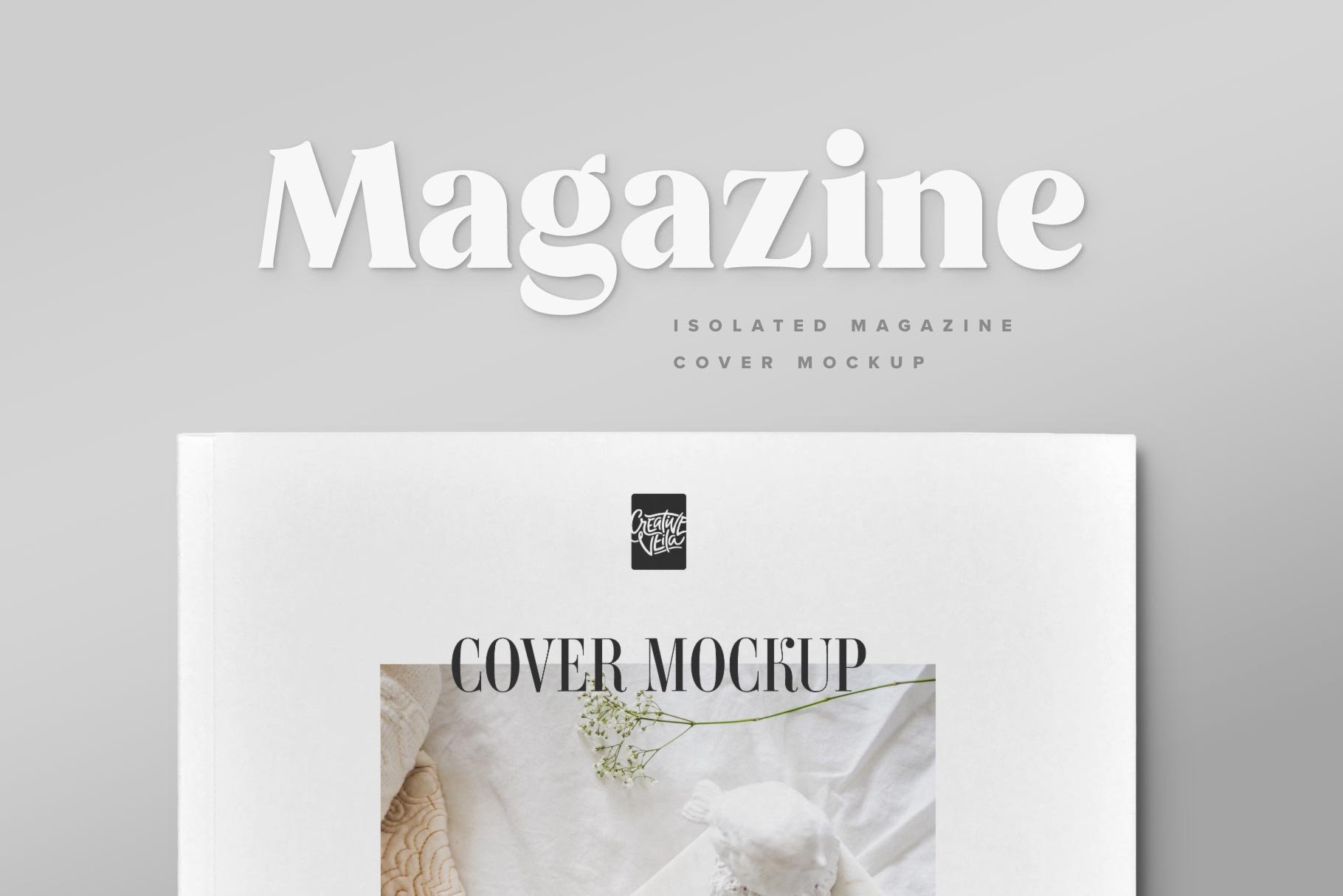 Magazine Cover Mockup Set