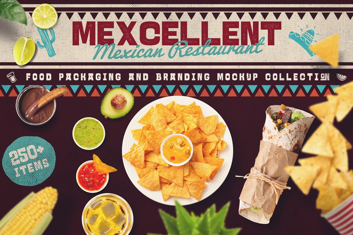 Mexican Food Scene & Mockup Creator