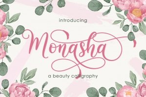 Monasha Beauty Calligraphy