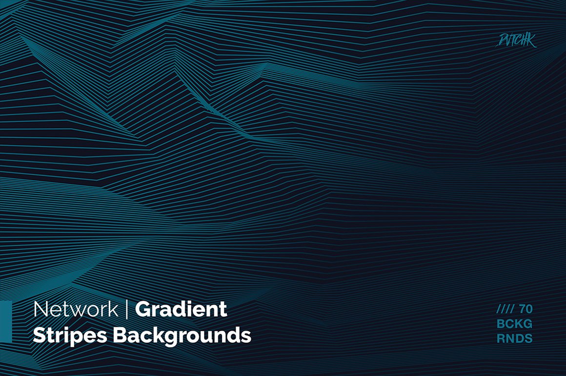 Network Gradient Stripes Backgrounds
