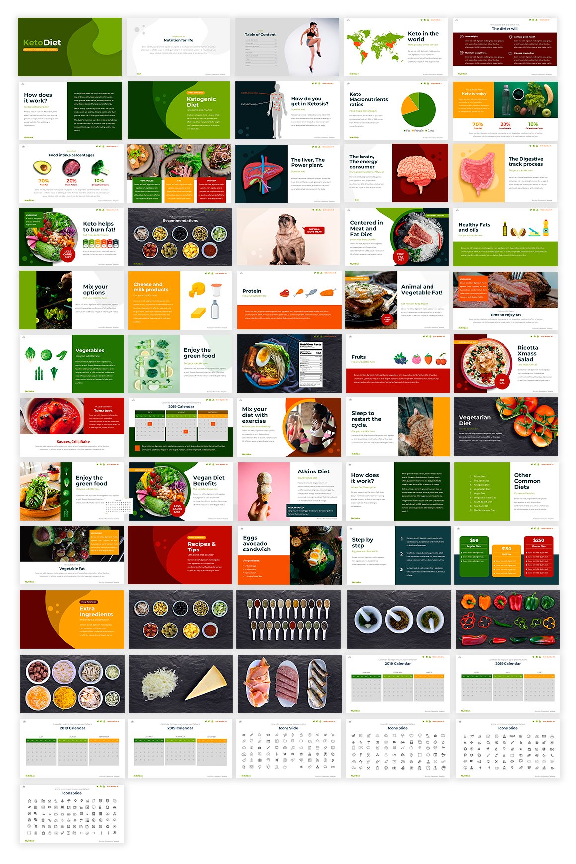 nutrition powerpoint template