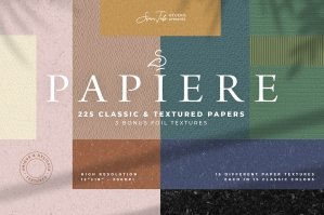 Papiere - Classic & Textured Paper Pack