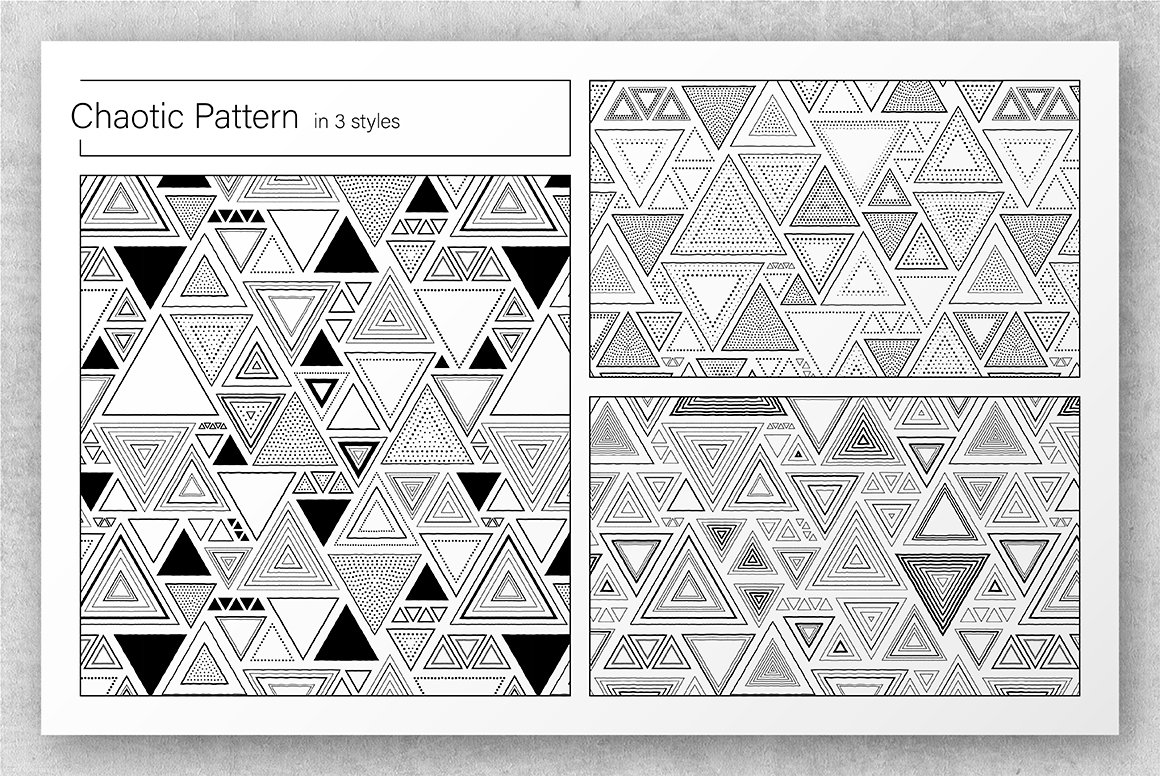 Triangles: Patterns & Borders